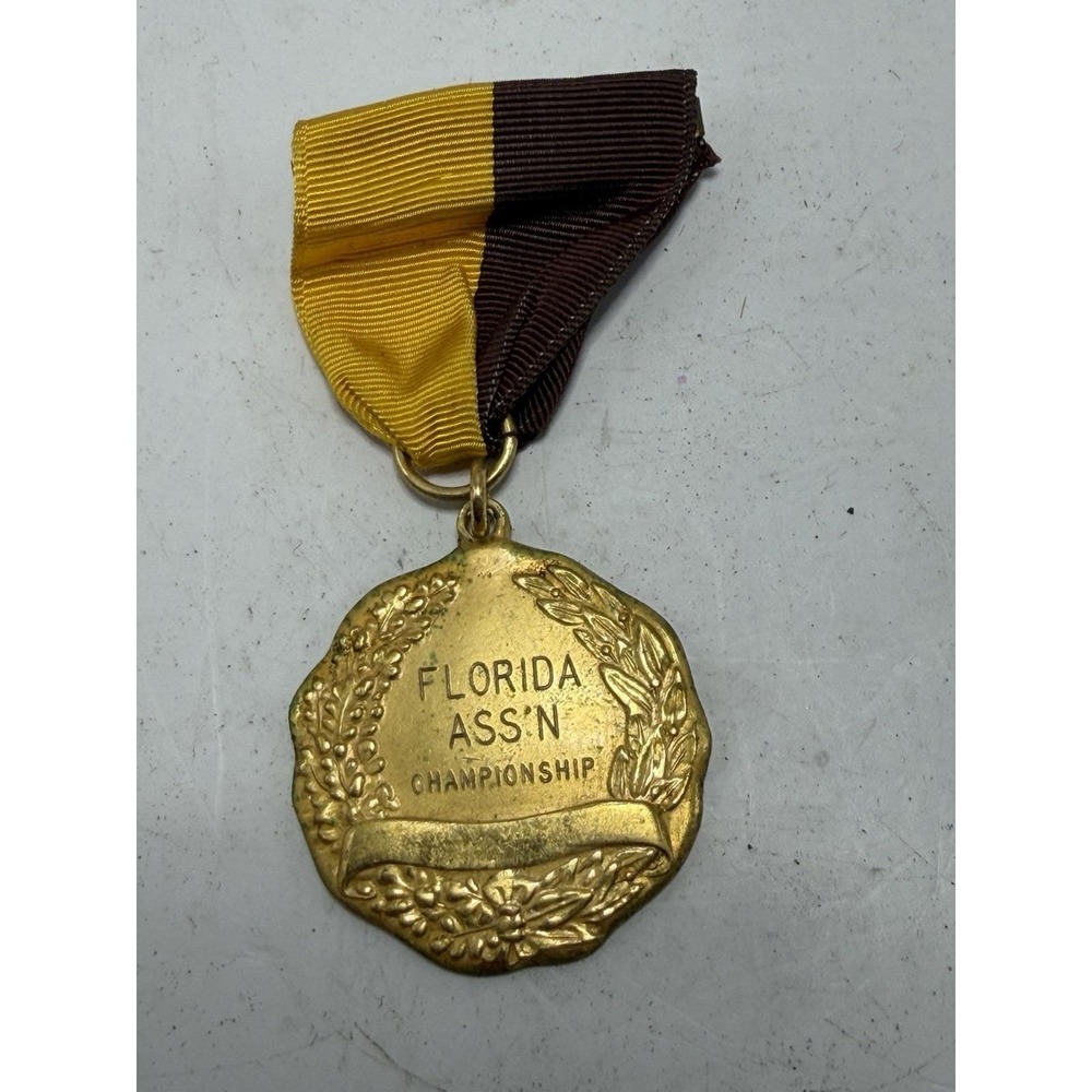 1959 Florida Assn Swimming‎ Championship Medal 1st Place 200 Yard Breast